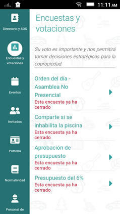 Encuestas y votaciones